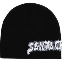 Mens Punk Strip Beanie